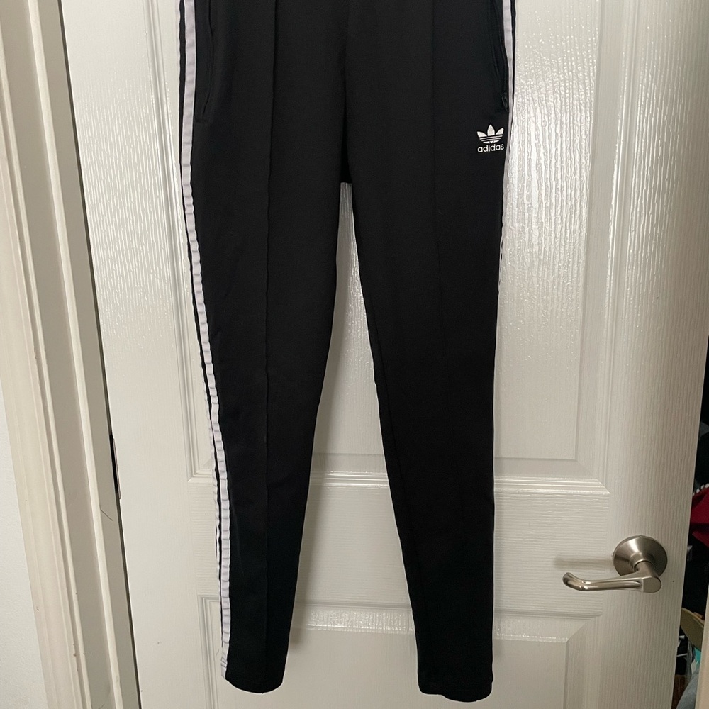 Adidas Kids Black Track Pants